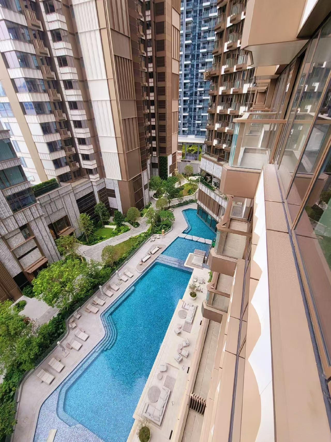 澐璟 啟德跑道區前排鳥瞰 智慧園林